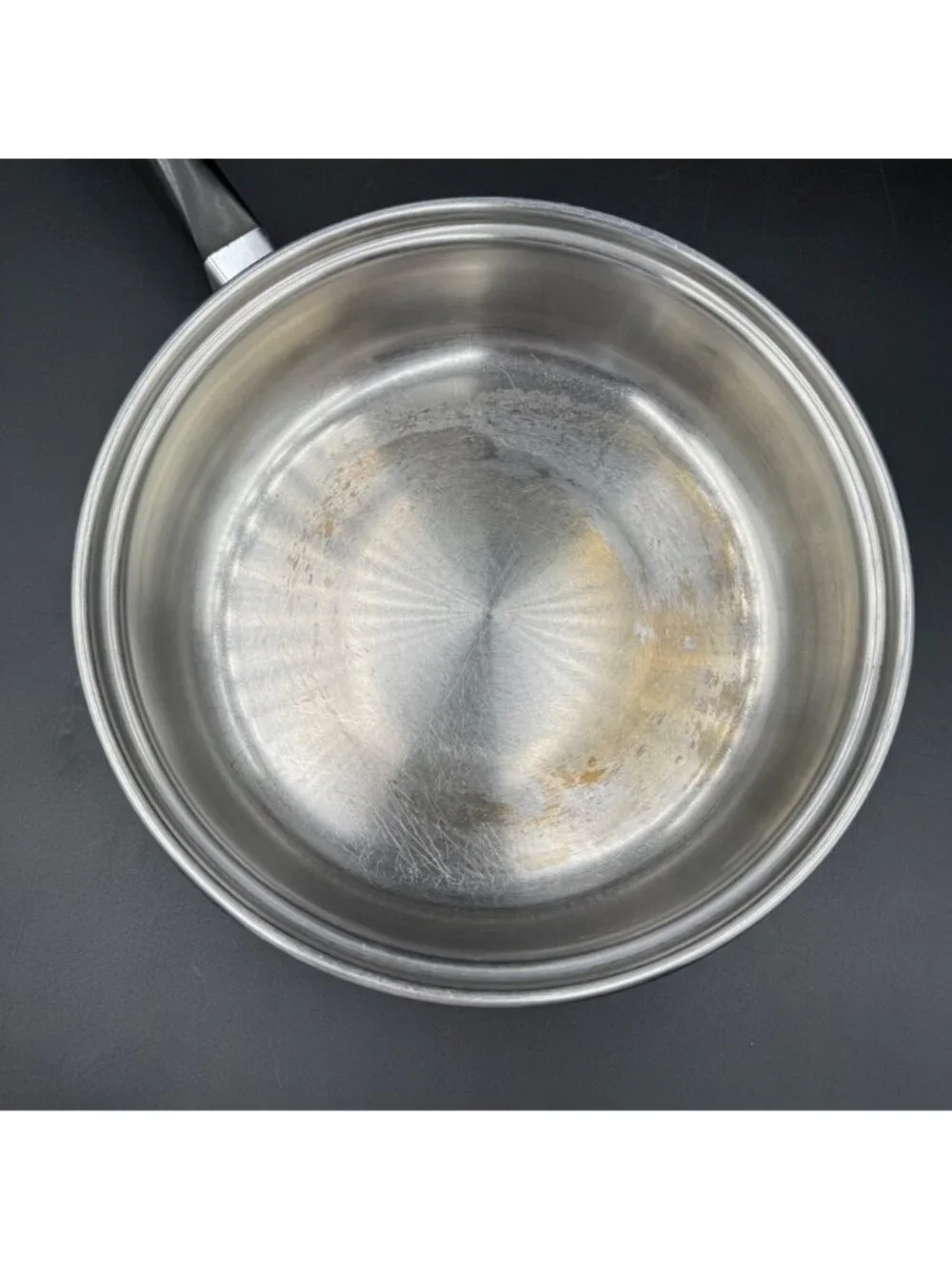 Vintage Saladmaster 18/8 Tri-Clad Stainless Steel Saucepan W/Lid Cookware